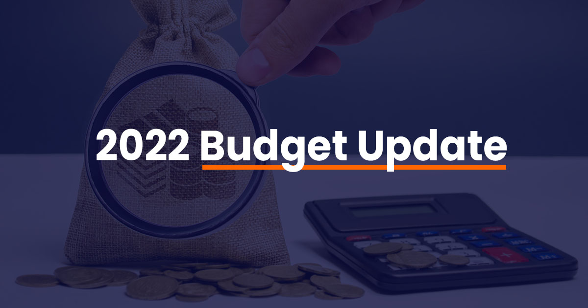 2022 Budget update